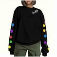 thumbnail image 1 of Fall Saving Talove Long Sleeve Shirts for Women Funny Graphic Sweatshirt Fall Fashion Must Haves Fall Winter Fashion Loose Lounge Top Womens Tops Plus Size 3/4 Sleeve Christmas Shirts, 1 of 6