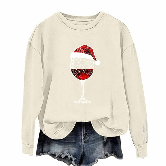 Fall Saving Talove Long Sleeve Shirts for Women Graphic Printed Sweatshirt Fall Fashion Must Haves 2025 Dressy Casual Business Blouses Womens Tops Long Sleeve Casual Christmas Shirts