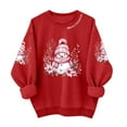 thumbnail image 1 of Fall Saving Talove Long Sleeve Shirts for Women Graphic Printed Sweatshirt Women Fall Clothes T-Shirt Loose Fit Womens Tops Casual Loose Fit Christmas Shirts, 1 of 4