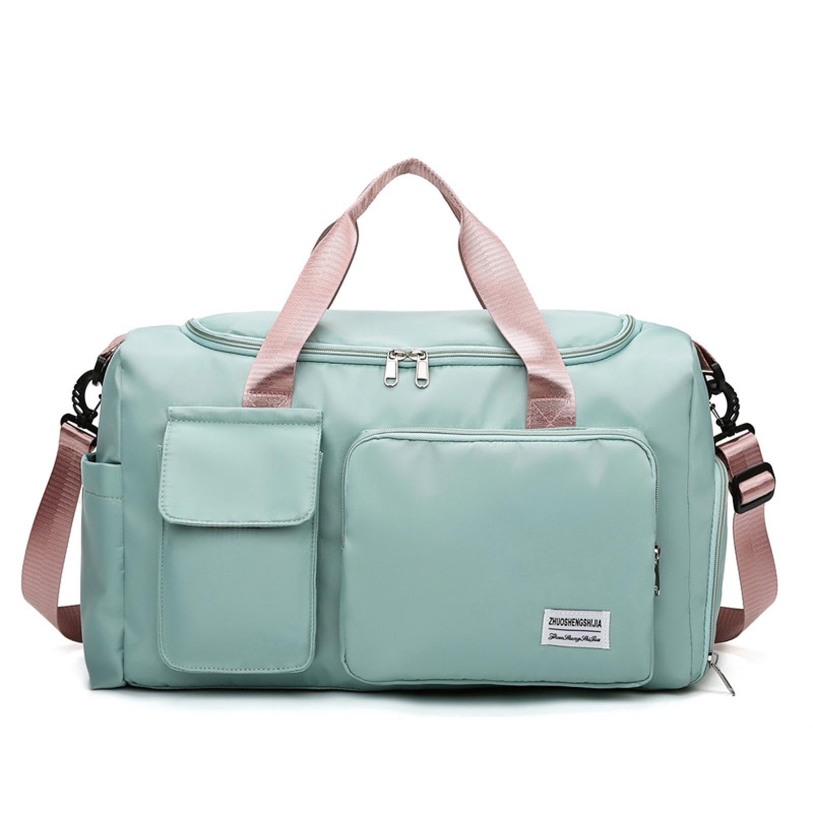 Fall Saving Tuobarr Travel Bags Fashion Dry Wet Separation Large Capacity Portable Travel Bag Satchel Luggage Bag I Walmart