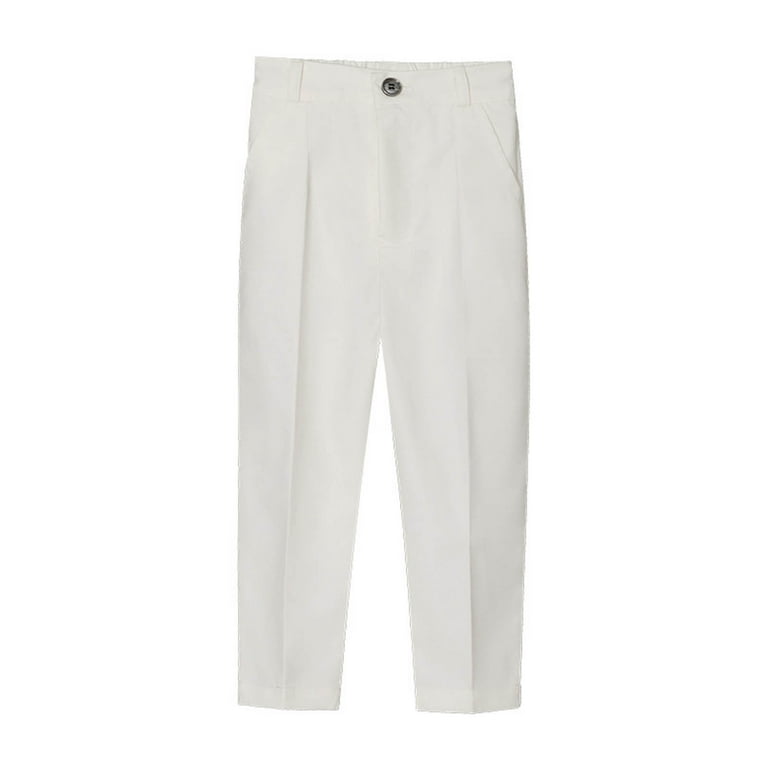 Baby white dress pants best sale