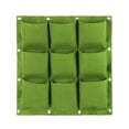 thumbnail image 1 of Fall Savings 2024! Rvasteizo Pockets Garden Vertical Planter Wall Mount Living Growing Bag Pouch, 1 of 2