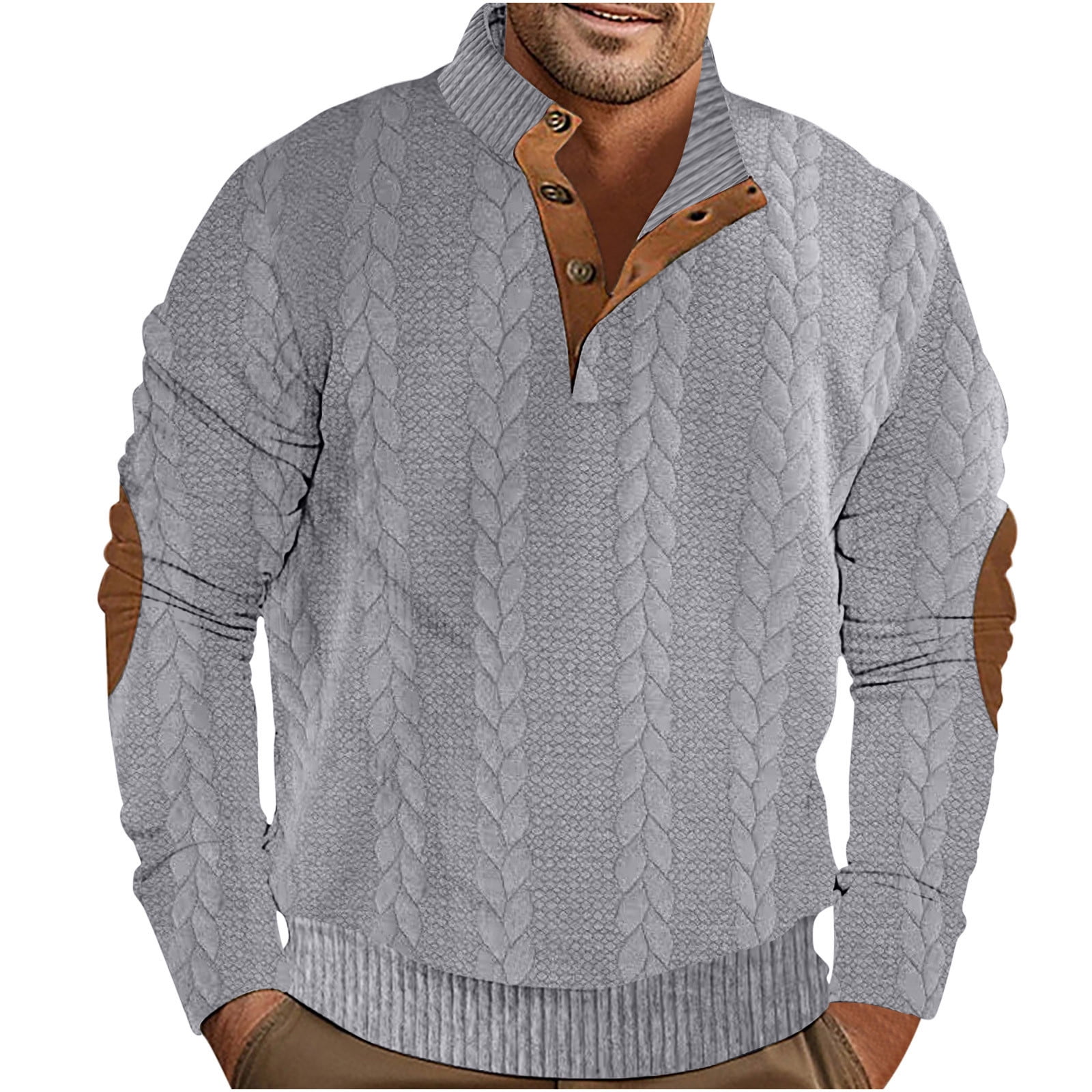 Fall Savings 2024! TAGOLD Men Fall Winter Sweater Tops Clearance,Men's ...