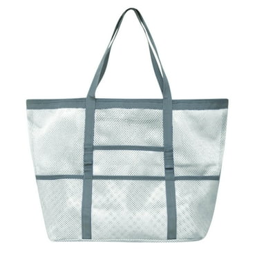 Fall Savings！Azrian Swimming Beach Bag Swimsuit Mesh Storage Bag Large Mesh Travel Sports Handbag