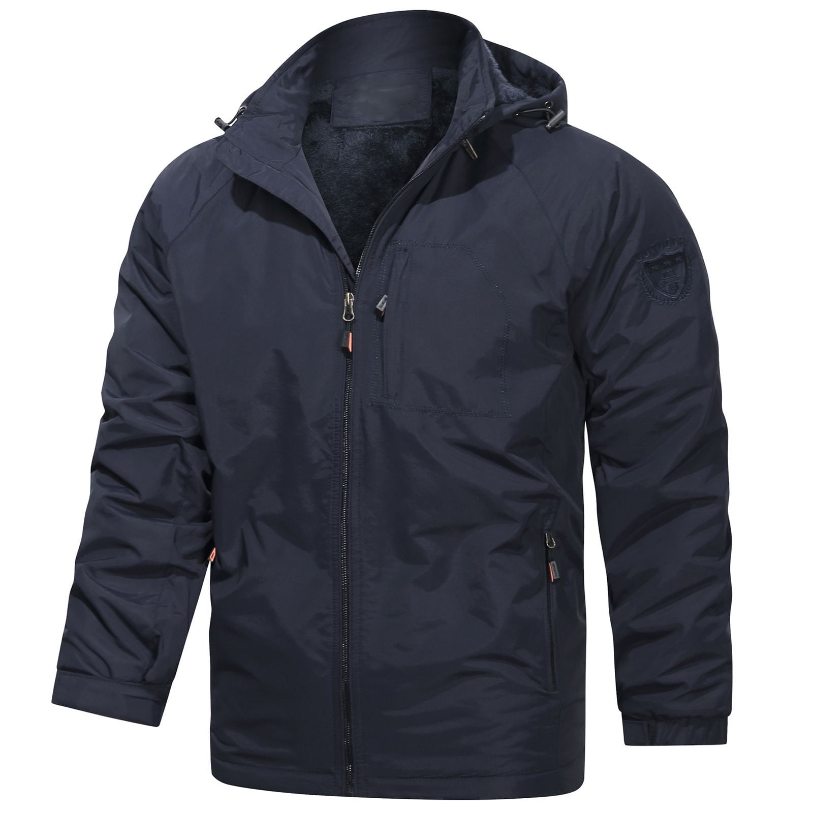 Fall for Savings ! BVnarty Jackets for Men Long Sleeve Wind Jacket