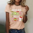 Fall Savings Clearacne Happy New Year Goodbye 2024 Hi 2025 Women's T
