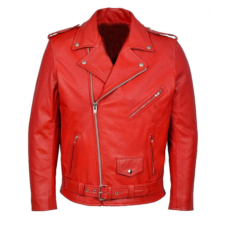 the red thread S leather jacket long THEREDTHREAD/ザレッドスレッド