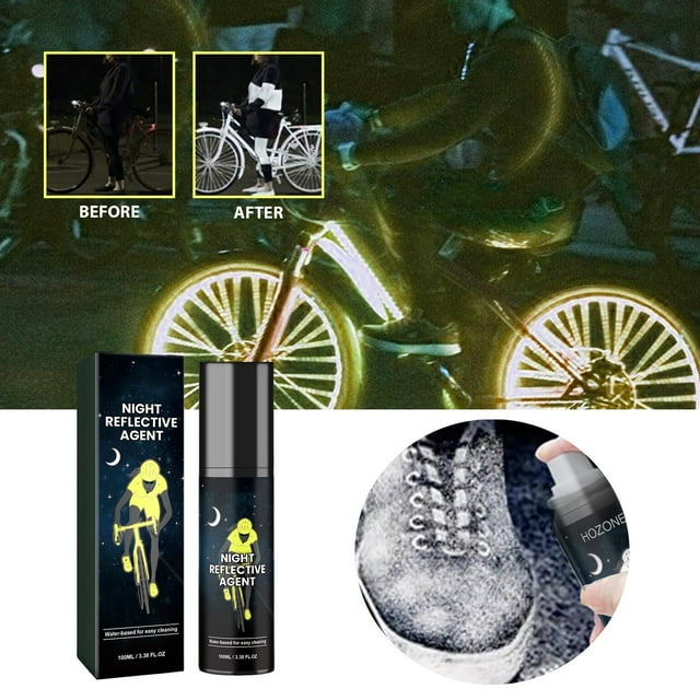 Fall Savings Clearance Under 5.00 Night Bike Gear Glow Spray 100ml Reflective Marker For