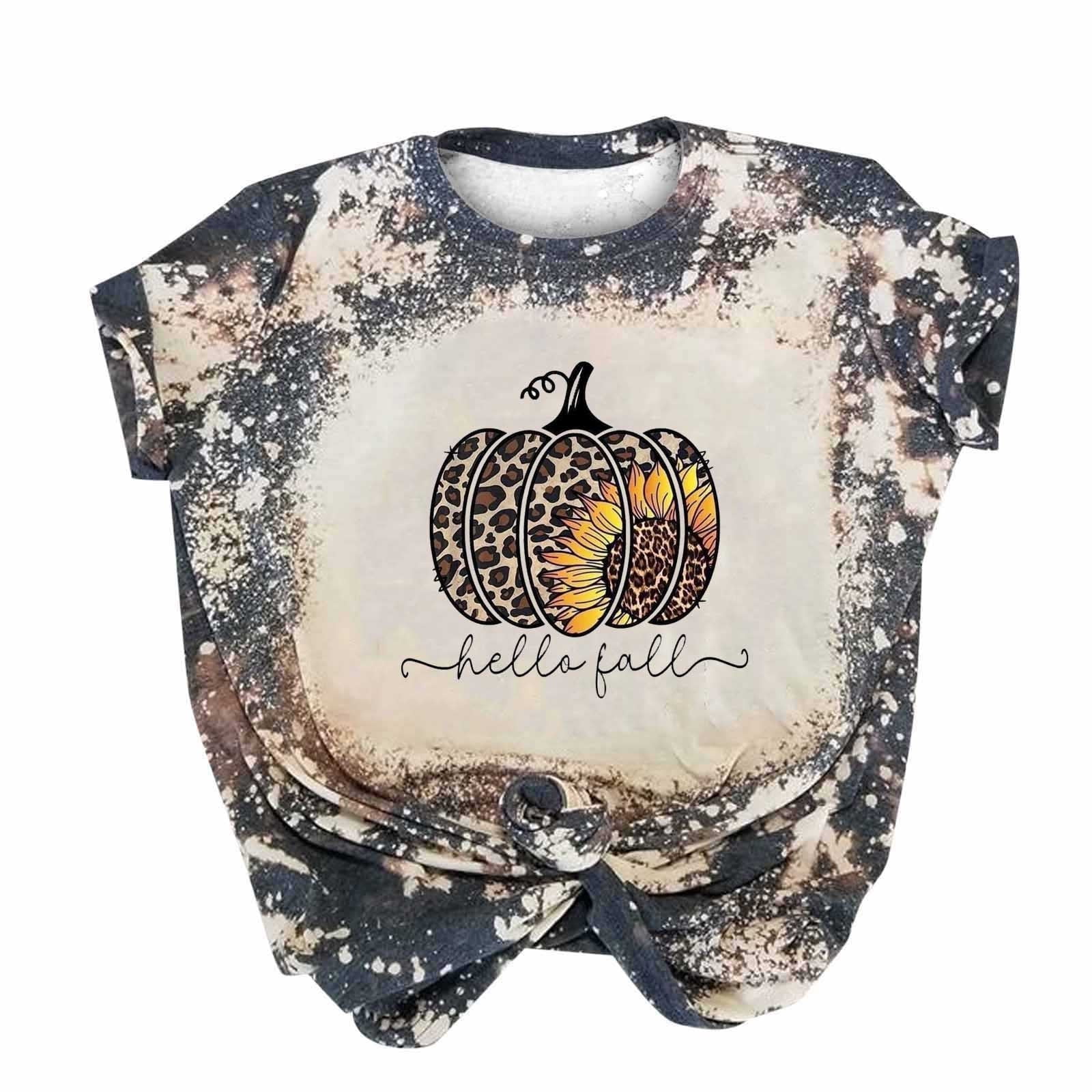 All About Autumn Bleached Graphic Tee main image 0