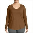 thumbnail image 1 of Horkkom Plus Size Tops for Women Casual V Neck Long Sleeve Shirts Fall Solid Color Blouse M, 1 of 6