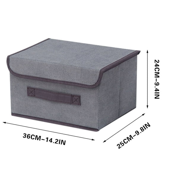 Fall Savings! PRETXORVE Clothes Storage, Clothes Storage Box, Nonwoven Folding Organizer Storage Box Dormitory Clothes Clutter Storage