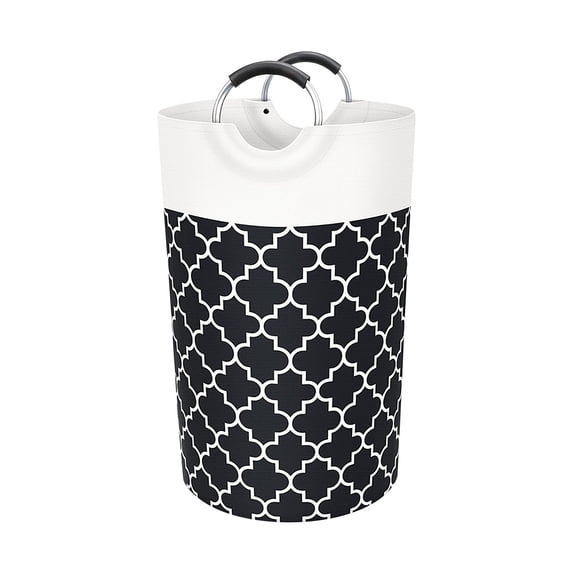 Holiday Clearance! PRETXORVE Laundry Basket, Laundry Hamper, Folding Dirty Cloth Basket Bathroom Large Capacity Fabric Changing and Washing Cloth Storage Bucket Lantern Printing Dirty Cloth Basket