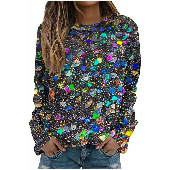 Fall Pohista Autumn Clothing Women's Fashion Hoodies & Sweatshirts Long Women's Tops Ladies Long Sleeve Fall Tops Blouse My Orders Delivery