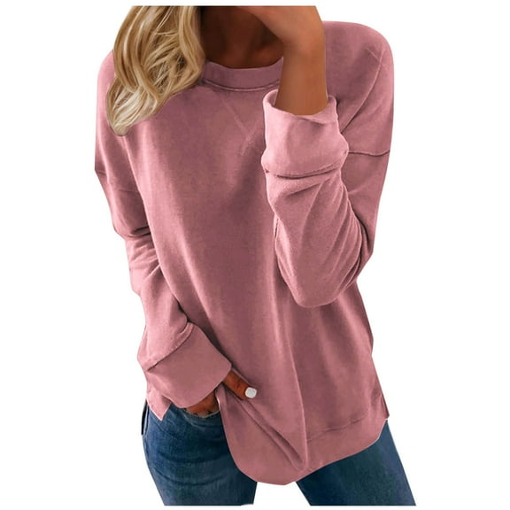 Fall Pohista Autumn Clothing Women's Fashion Hoodies & Sweatshirts Zipper Women's Tops Long Sleeve Blouses Fall Women Fall Shirts Reorder Items