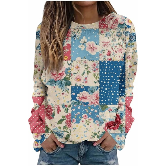 Fall Pohista Autumn Clothing Women's Pull Sweaters Womens Tops Womens Tops Long Sleeve Loose Fit Womens Blouses My Items in Cart