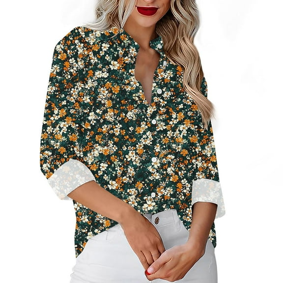 Fall Pohista Women's Tops Fall Casual Spring Long Sleeve Tops Womens Blouses Fall Trendy My Items Saved for Later Fall Ladies Tops and Blouses