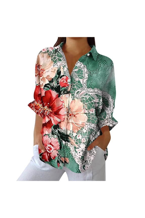 Spring Pohista Women's Tops Long Sleeve Plus Size My Cart Items Today Spring Ladies Tops and Blouses