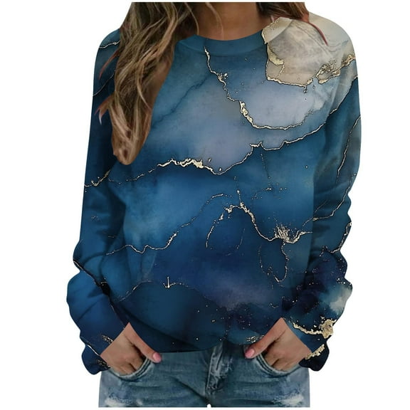 Fall Pohista Womens Shirts Scoop Neck Blouses for Women Fall Women's T-Shirts My Items Saved for Later Fall Pullover Tops