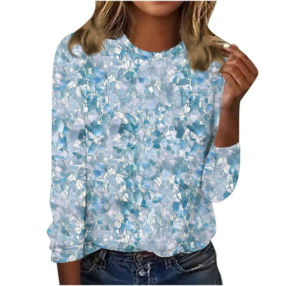 Fall Pohista Womens Tops Dressy Womens Shirts Casual Long Sleeve Women's Plus Size Fall Tops My Orders Placed Fall Pullover Tops