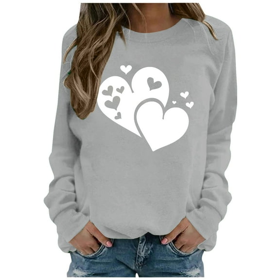 Spring Pohista Womens Tops Plus Size Work Women's Tops Long Sleeve Loose Fit Plus Size My Cart Items Today Spring Pullover Tops