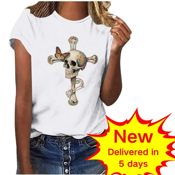 Fall Pohista Women Tops Dressy Casual Workout Shirts Women Cropped Womens Blouses Dressy Casual Linen Short Sleeve Blouses for Women Black orders Fashion Gifts