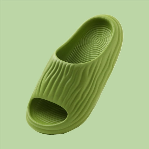 HWRETIE Men and Women Slippers,Thick Bottom Non-Slip EVA Soft Sole Indoor Bathroom Home Couple Shoes,Comfortable Outdoor Sandals