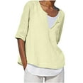 thumbnail image 1 of Women's Fall T-Shirts Women's Tops Womens Tunic Tops 3/4 Sleeve Blouses Plus Size Tunic My Order Trending Gifts, 1 of 5