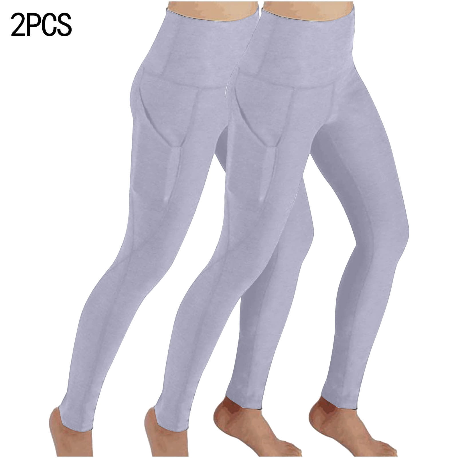 Fall Savings! antqov 2PC Yoga Pants Plus Size, Yoga Pants for Women