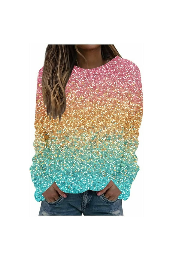 Women's Tops Fall Casual Women's Shirt Womens Long Sleeve Graphic T Shirts Oversized Womens Fall Tops Loose Fit my order