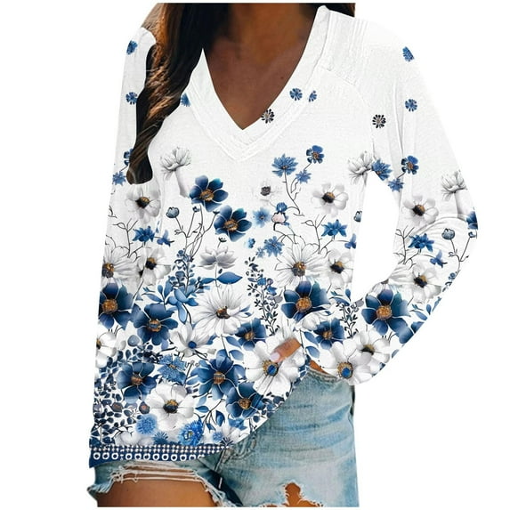 fanshangmao Women's Tops Fall Casual Womens Tops Fall Ladies Fall Tops and Blouses Long Sleeve Fall Shirts for Plus Size Women 2026 reorder items