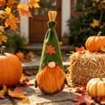 thumbnail image 1 of Fall Scarecrow Doll Decor, Cute Soft Stuffed Scarecrow Figurine, Rustic Tabletop Ornament, Fabric Thanksgiving Indoor Decoration for Holidays and Fall Parties, 1 of 7