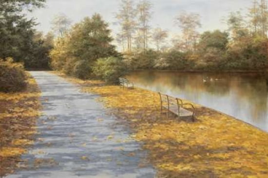 Fall Serenade Canvas Art - Diane Romanello (24 x 36)
