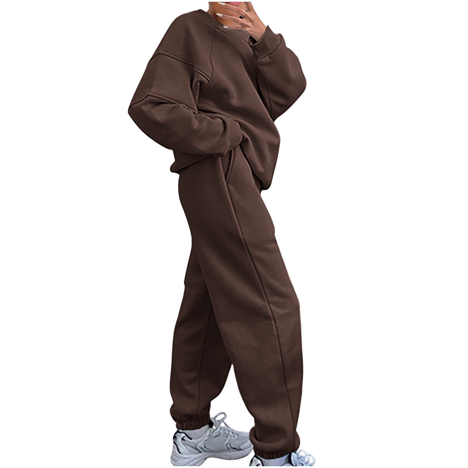 Long Sleeve Outfit Set for Women New Women 2 Piece Outfit