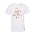 thumbnail image 1 of "Fall Shirt, Sweeter Than Pumpkin Pie, Thanksgiving Shirt, Pumpkin Pie, Gift For Her, Autumn Lover, Pie Lover, Funny T-shirt, Mom Shirt, Pie, White, MEDIUM", 1 of 1