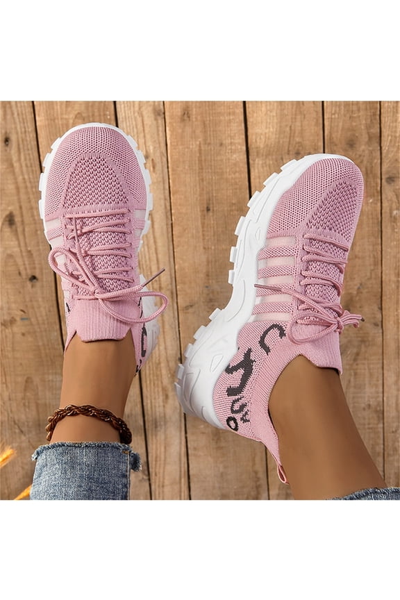 Fall Shoes For Women 2025 Athletic Walking Shoes Slip On Casual Comfortable Fashion Sneakers Running Gym Shoes Clearance Sale
