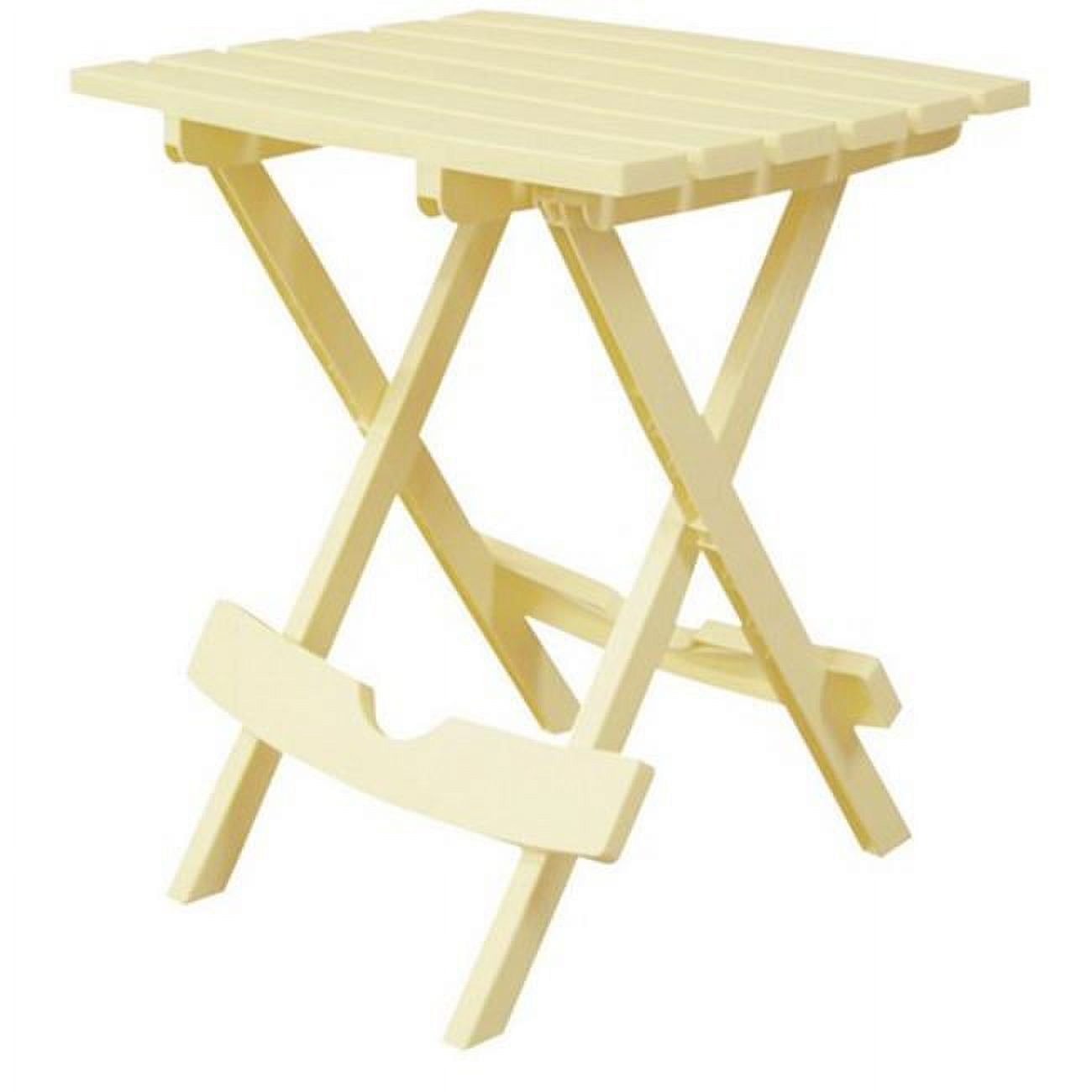 Adams Quik Fold 20 in. H x 15 in. W x 17 in. L Rectangular Folding Side Table - Walmart.com