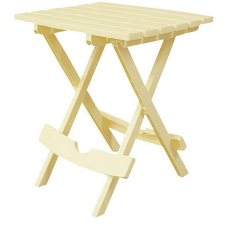 Adams Quik Fold 20 in. H x 15 in. W x 17 in. L Rectangular Folding Side Table