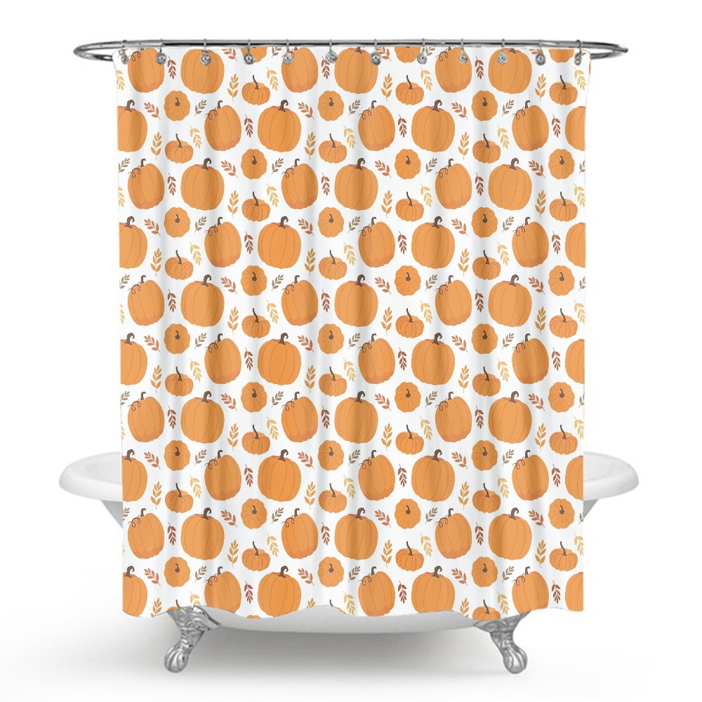 Fall Showe Curtain Unique Bathroom Curtain Set ,Easy Care Fabric Kids ...