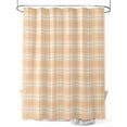 thumbnail image 1 of Fall Shower Curtain Orange Check Plaid Shower Curtains for Bathroom Thanksgiving Decor, Waterproof Polyester Shower Curtain Set with Hooks, Extra Long 72" x 84" Classic Checked, 1 of 6