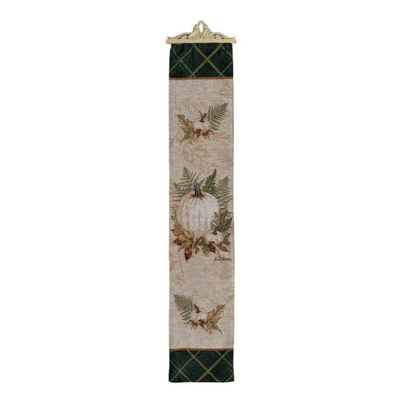 Fall Splendor Woven Bell Pull 9" x 41"