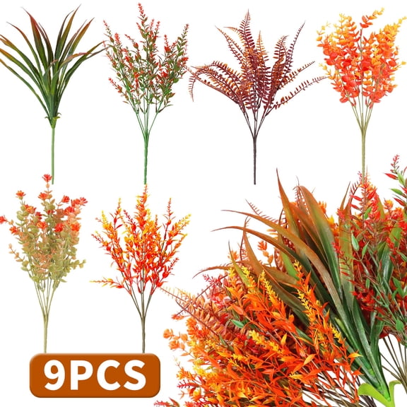 Fall Stems Floral Fall Flower Centerpieces for Tables Artificial Thanksgiving Picks Autumn Floral Arrangement for Home Wedding Design 1