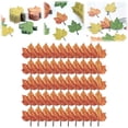 thumbnail image 1 of Fall Sticky Notes,50PC Maple Leaf Shaped Self-Stick Note,Cute Autumn Maple Shape Note Pads,Seasonal Fall Leaf Shaped Memo Sheets,Double Sided Self-Adhesive Fall Leaf Shape Memo Slip for Daily Use, 1 of 4