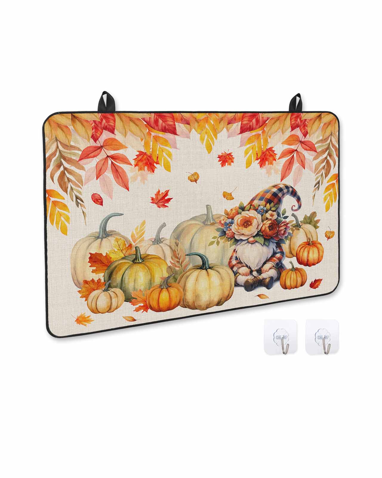 Fall Stove Cover for Electric Stove, Thanksgiving Country Pumpkin