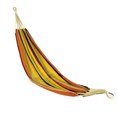 thumbnail image 1 of Fall Striped Cotton Single Person Hammock in A Bag, 1 of 2