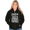 thumbnail image 1 of Fall Sundays Cute Christian Autumn Women Plus Size Zipper Hoodie Brisco Brands 2X, 1 of 5