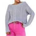 thumbnail image 1 of Fall Sweater Coat for Women 2023- Thickened Pop Casual Gifts for Women New Christmas and Thanksgiving  Warm Fall Winter Coats for Womens Sky Blue S, 1 of 2