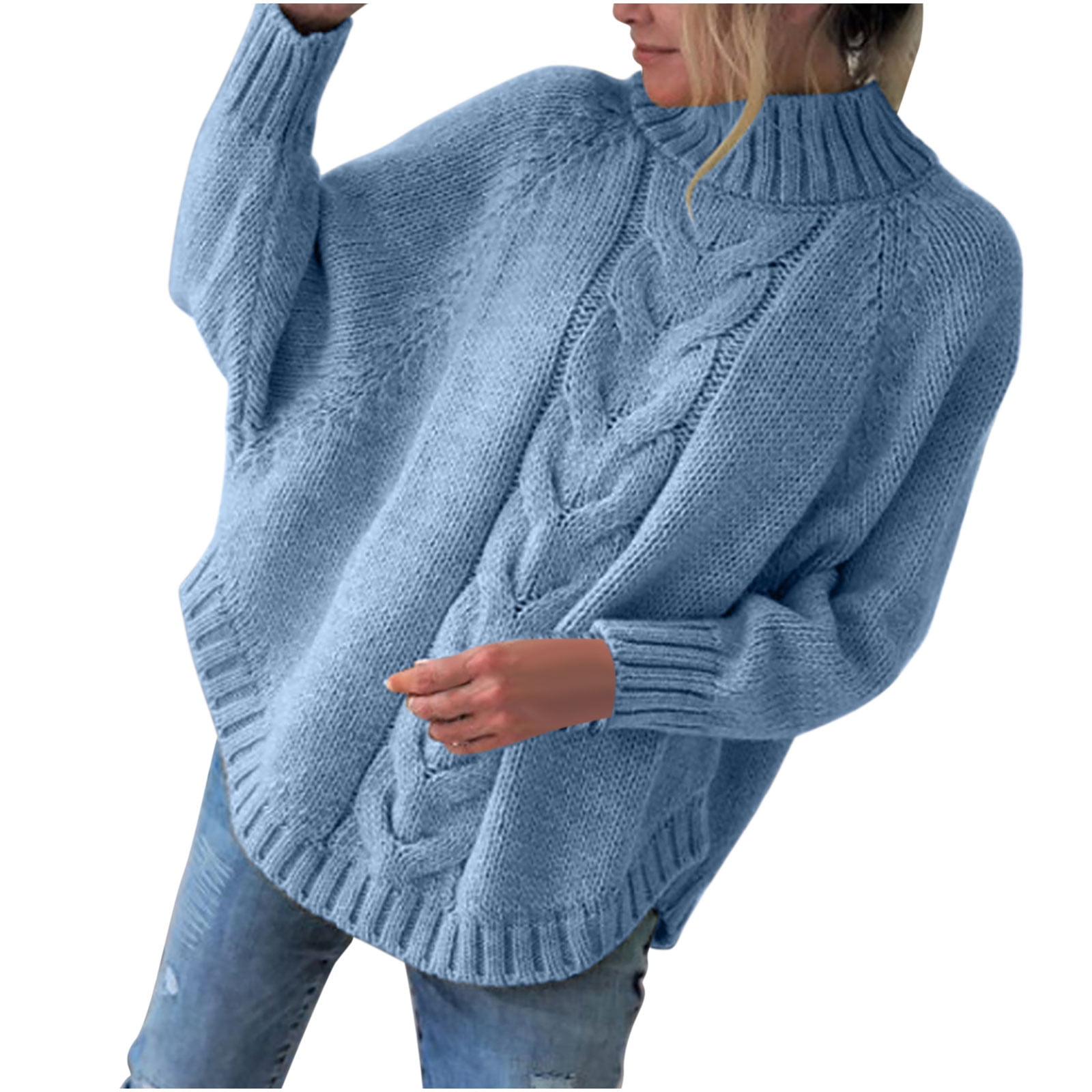 Comfy sweaters top for women