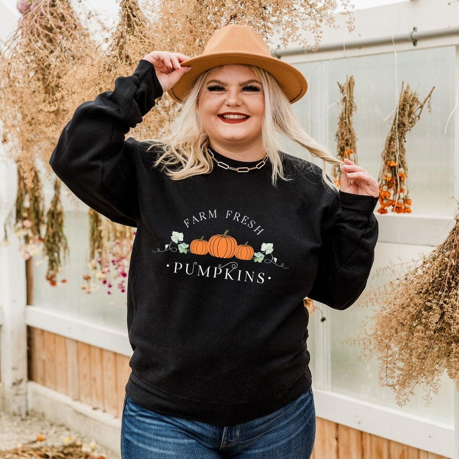 Embroidered Hello outlets Punkin Halloween Crewneck Sweatshirt for Women, Fall Pumpkin Halloween Embroidery Shirt, Teacher Plus Size Fall Sweatshirt