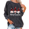 thumbnail image 1 of Fall Sweatshirt for Women Merry Christmas Sweatshirt Cute Gnome Print Sweatshirt Comfort Trendy Sweatshirt Pullover Women Sweaters Cheap, 1 of 5