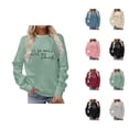 thumbnail image 1 of Fall Sweatshirts for Women 2025 It Is Well With My Soul Sweatshirt Christian Graphic Sweatshirt Pullover Tops, 1 of 5